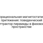 Иррациональная магнитостатика притяжения: поведенческий аттрактор пирамиды в фазовом пространстве